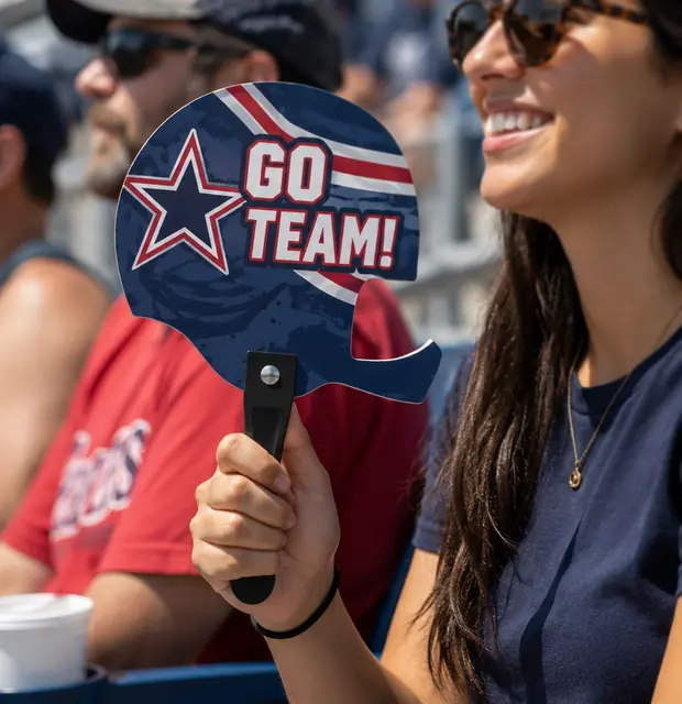 Helmet Hand Fan view 2