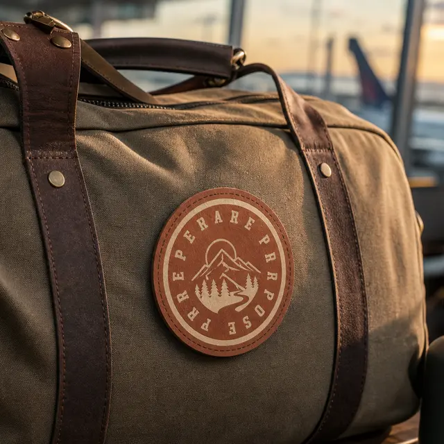 Custom Leather Patches view 7