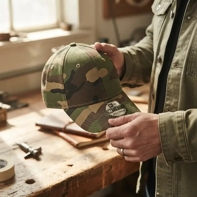Custom New Era® - Structured Stretch Cotton Cap view 7