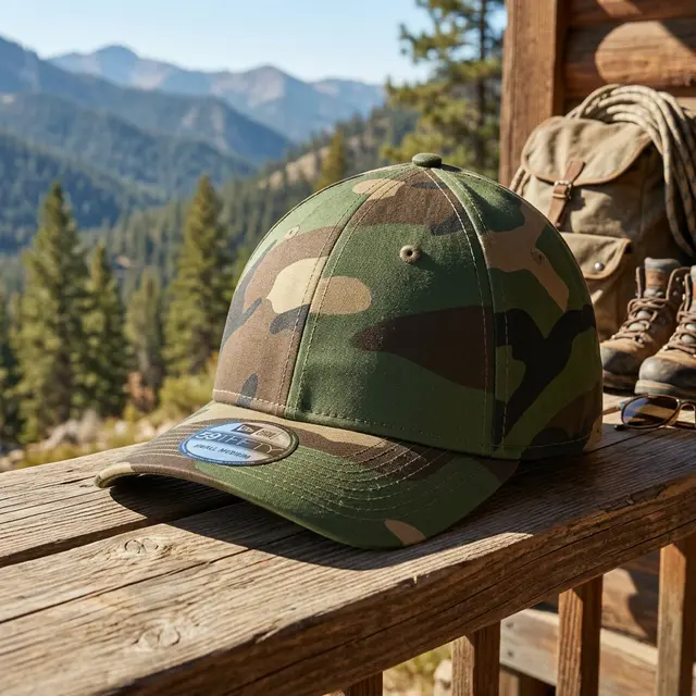 Custom New Era® - Structured Stretch Cotton Cap view 8