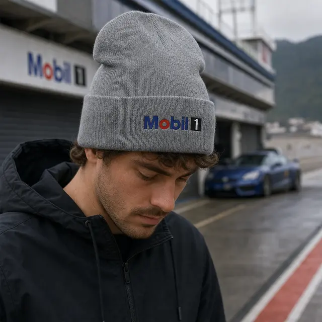 Custom Long Knit Beanie view 5