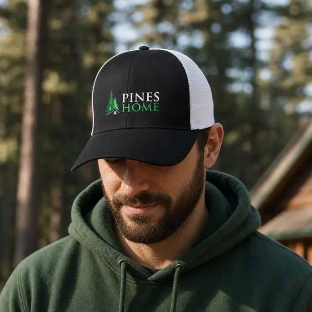 Custom Buttonless Mesh Back Cap view 6
