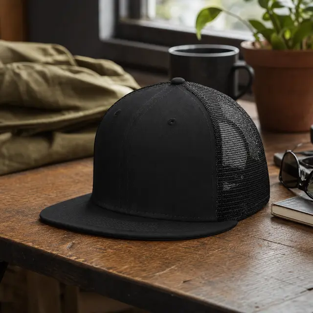 Custom New Era ® Standard Fit Snapback Trucker Cap view 10