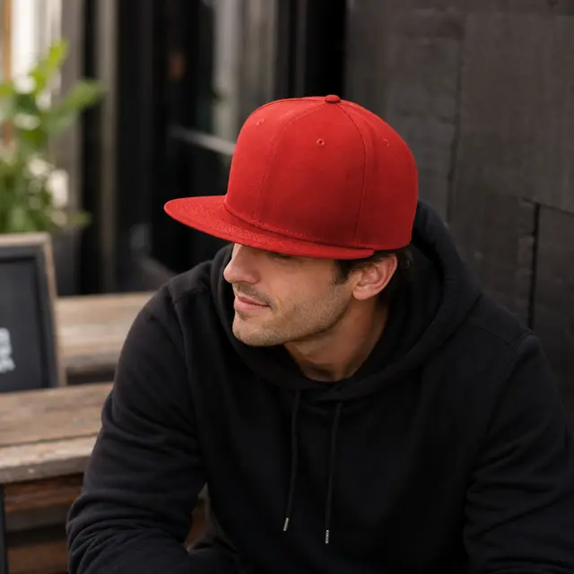 Custom New Era ® Standard Fit Flat Bill Snapback Cap view 8
