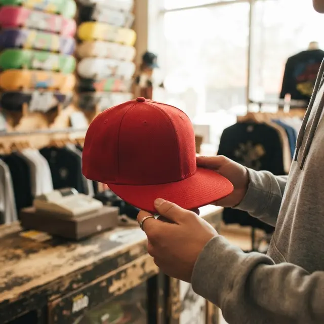 Custom New Era ® Standard Fit Flat Bill Snapback Cap view 9