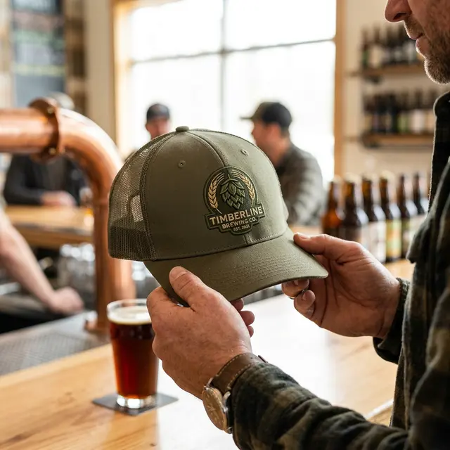 Custom Carhartt® Canvas Mesh Back Cap view 7