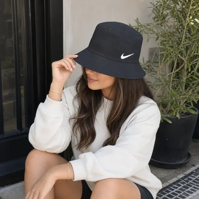 Custom Nike Swoosh Bucket Hat view 6