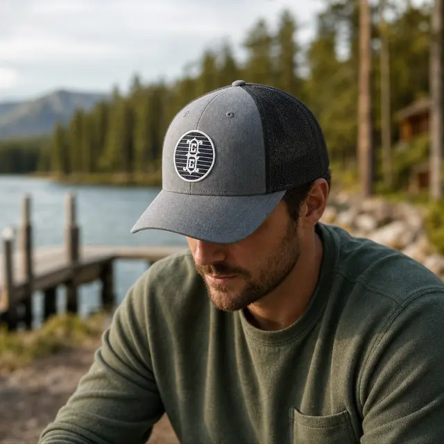 Richardson 115 Low Pro Trucker Hat view 6