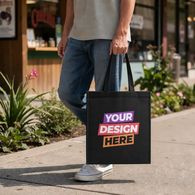 Economy Non-Woven Tote Bags view 2