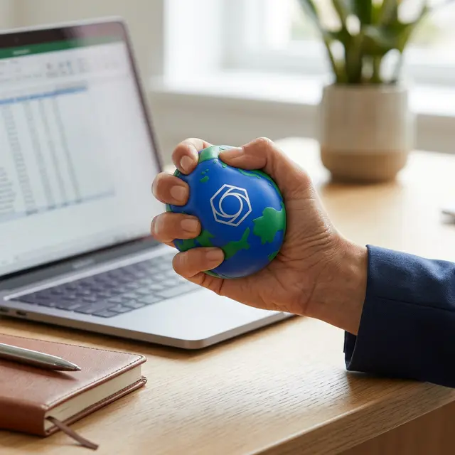 Earth Globe Stress Ball view 5