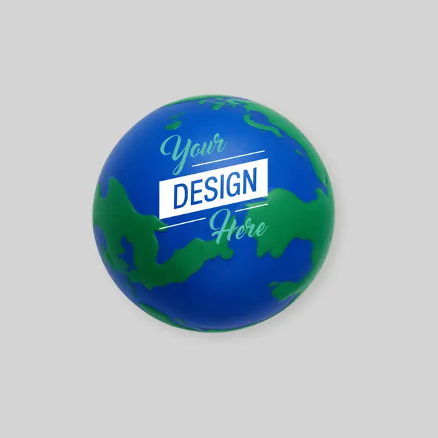 Earth Globe Stress Ball view 1