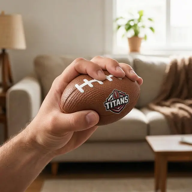 Football Stress Ball view 2