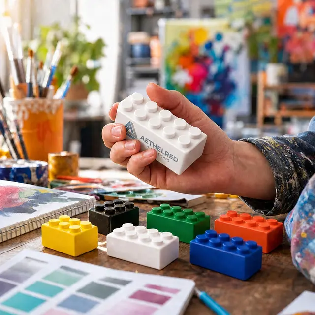 Building Block Stress Ball view 2