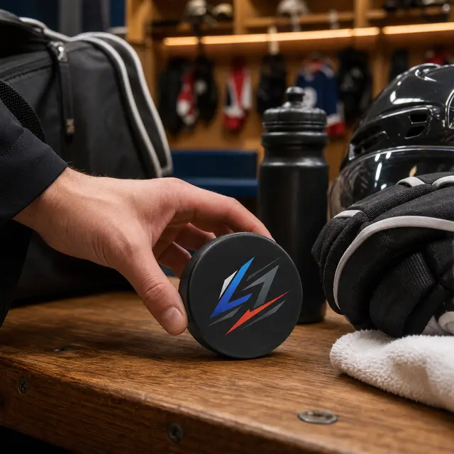 Hockey Puck Stress Ball view 5
