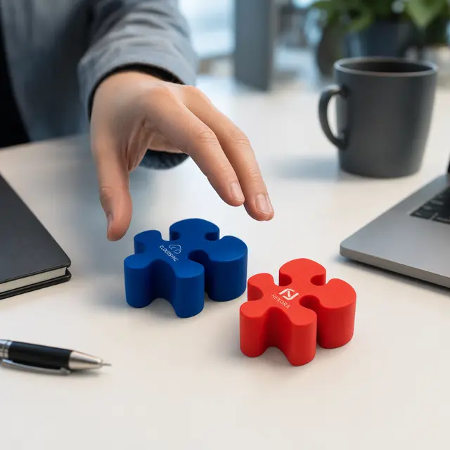 Puzzle Piece Stress Ball view 3