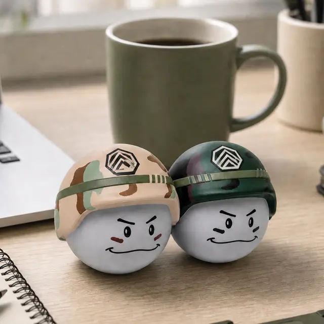 Soldier Mad Cap Stress Ball view 3