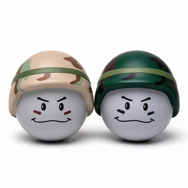 Soldier Mad Cap Stress Ball view 4
