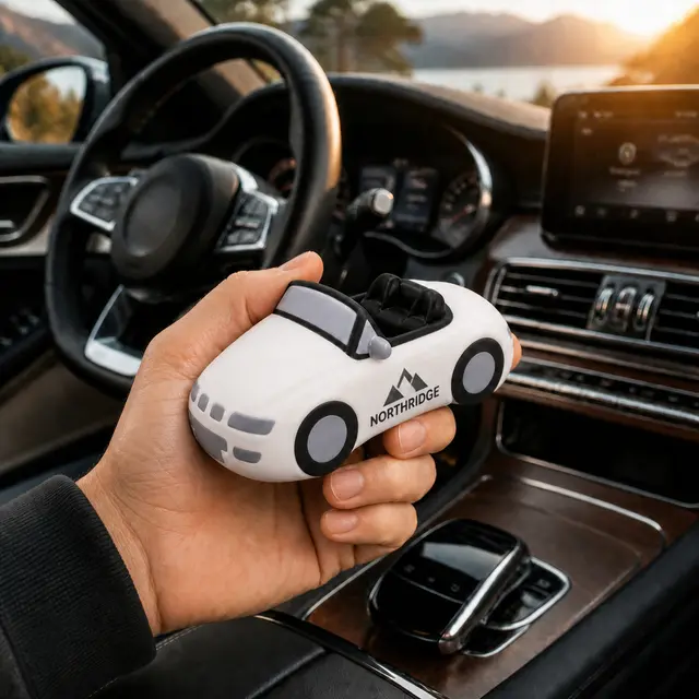 Convertible Sports Car Stress Ball view 3