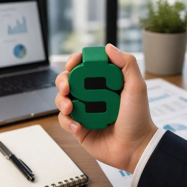 Dollar Sign Stress Ball view 4