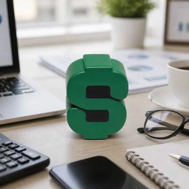 Dollar Sign Stress Ball view 5