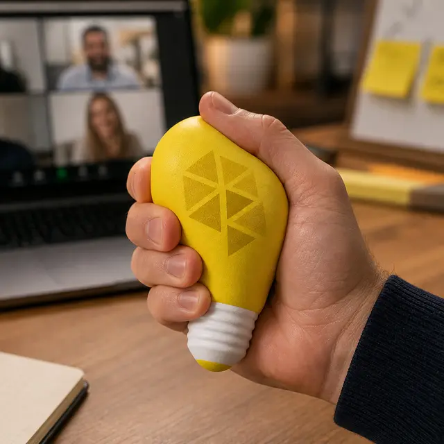 Light Bulb Stress Ball view 2