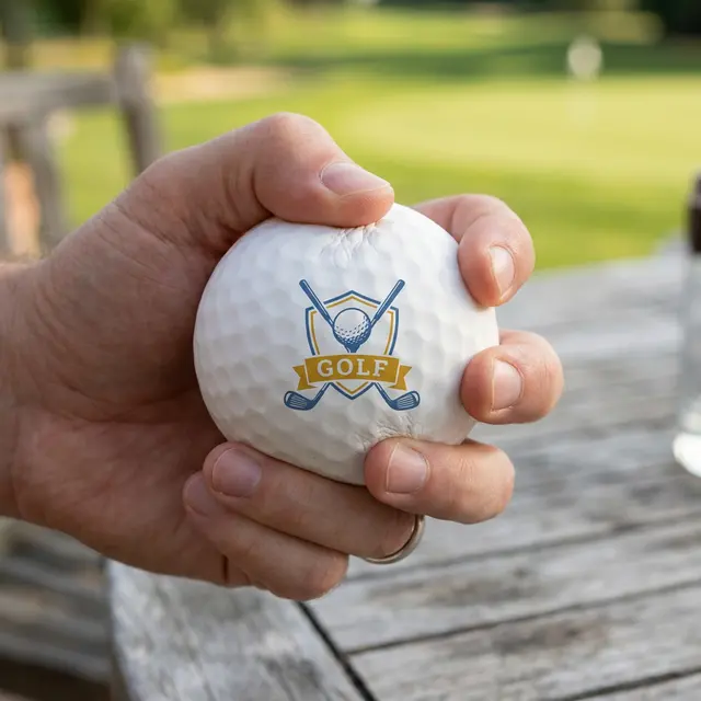 Golf Ball Stress Ball view 2