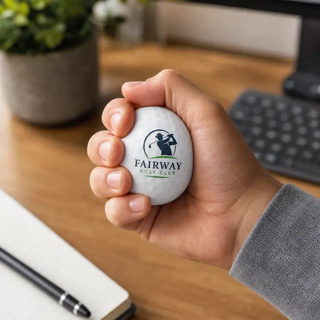 Golf Ball Stress Ball view 3