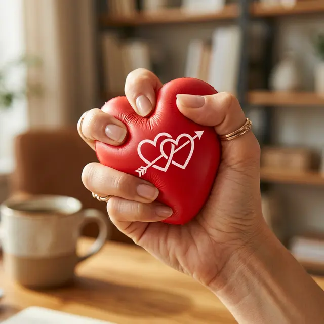 Heart Stress Ball view 2