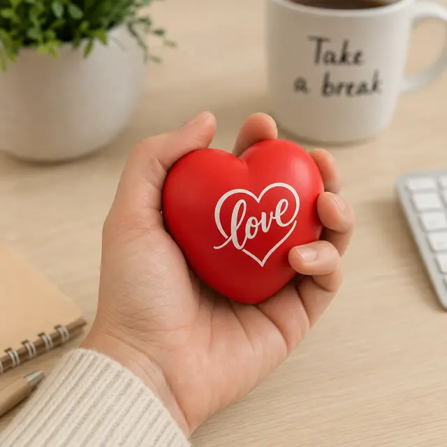 Heart Stress Ball view 4
