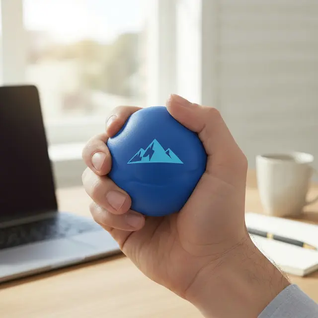 Round Stress Ball view 2