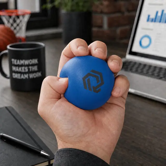 Round Stress Ball view 4