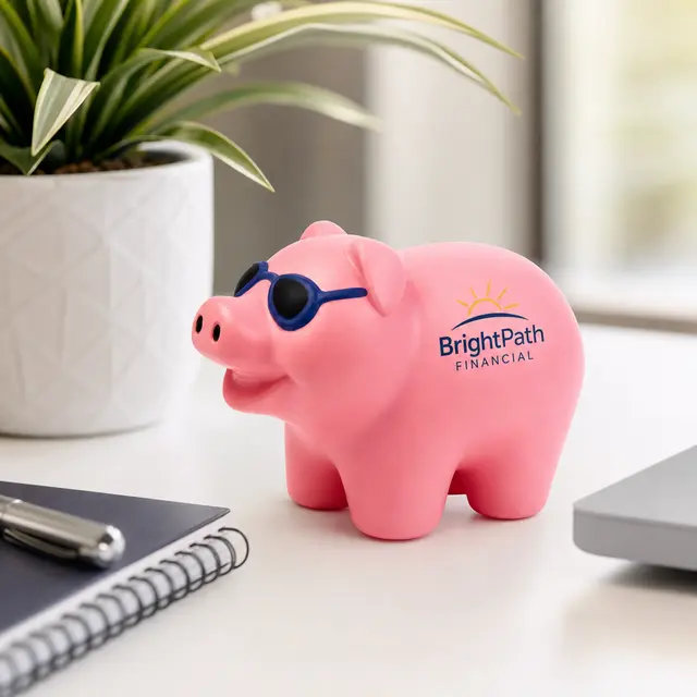 Cool Pig Stress Ball view 3