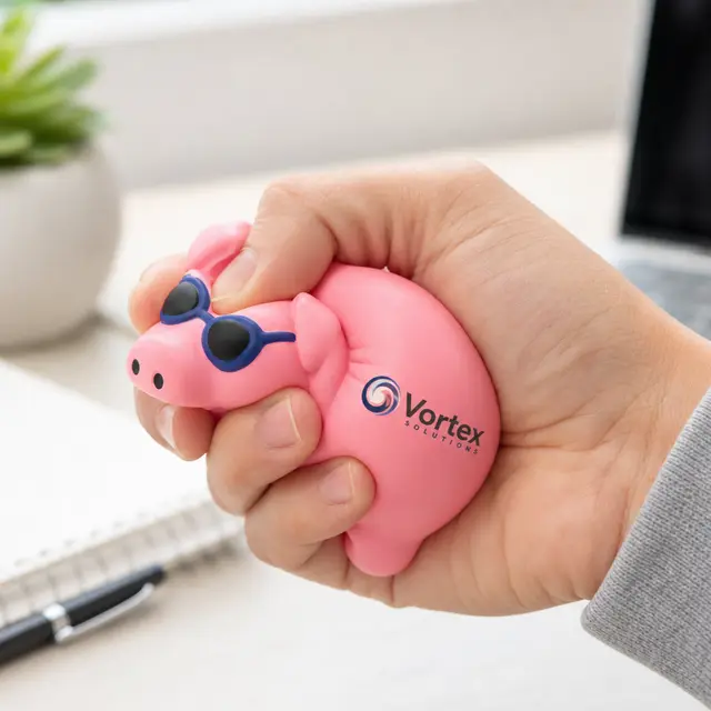 Cool Pig Stress Ball view 4