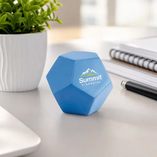 Dodecahedron Stress Ball view 5