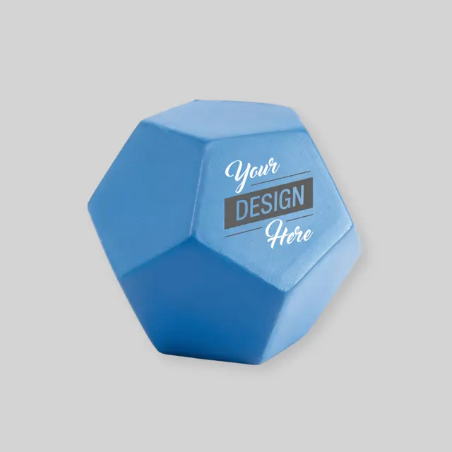 Dodecahedron Stress Ball view 1
