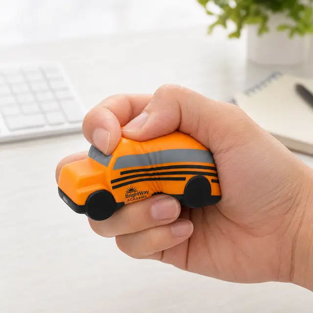 School Bus Stress Ball view 2