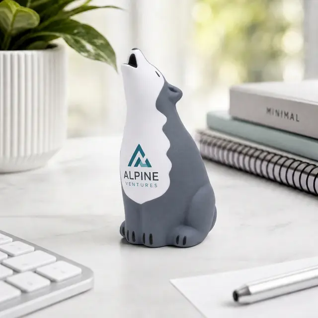 Wolf Stress Ball view 4