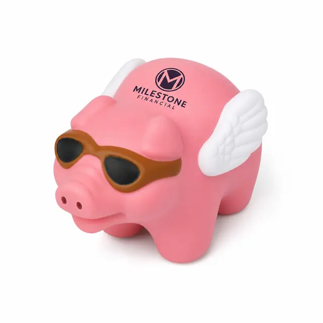 Flying Pig Stress Ball view 3