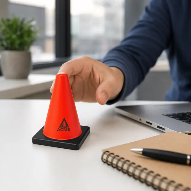 Safety Cone Stress Ball view 4