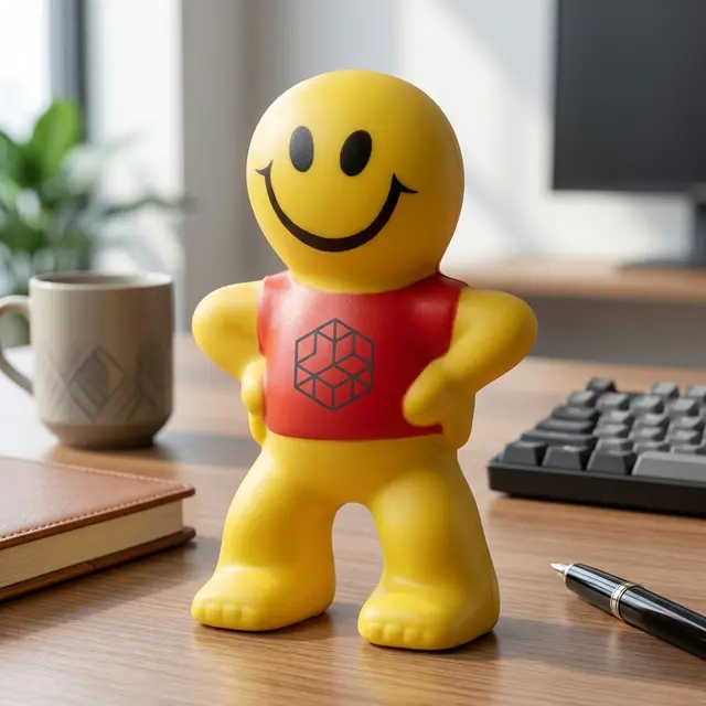 Captain Smiley Stress Ball view 3