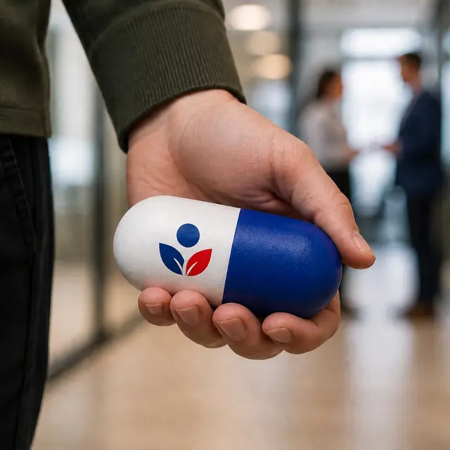 Pill Capsule Stress Ball view 2