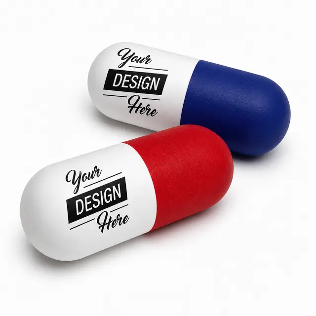 Pill Capsule Stress Ball view 5