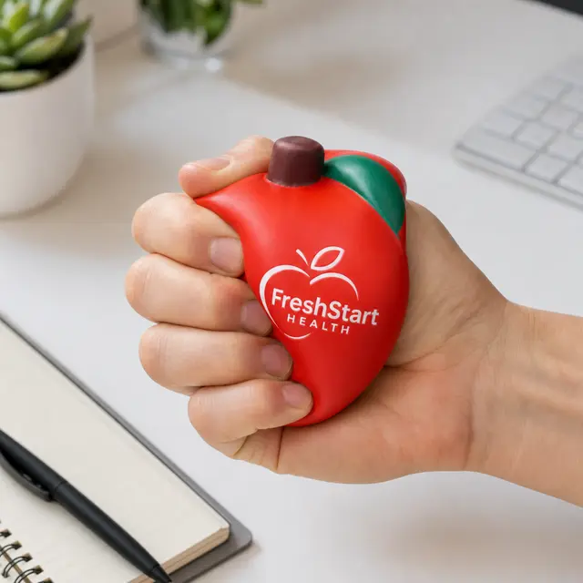 Apple Stress Ball view 3