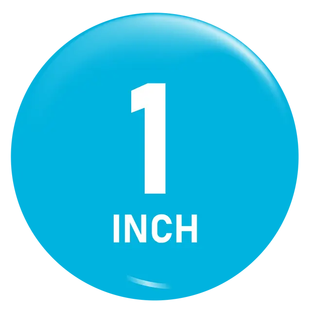 1 inch