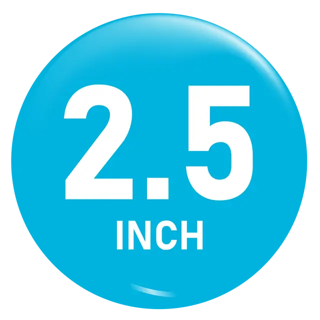 2.5 inch