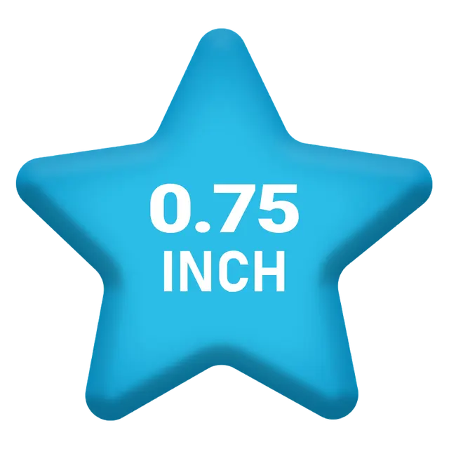 0.75 inch