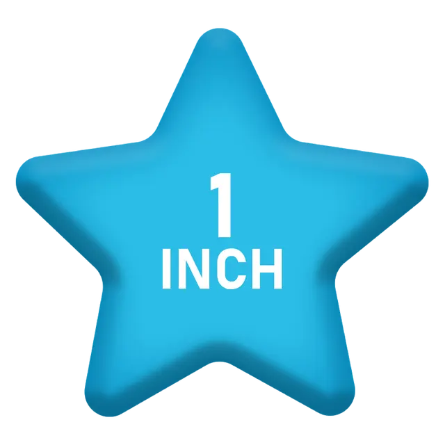 1 inch