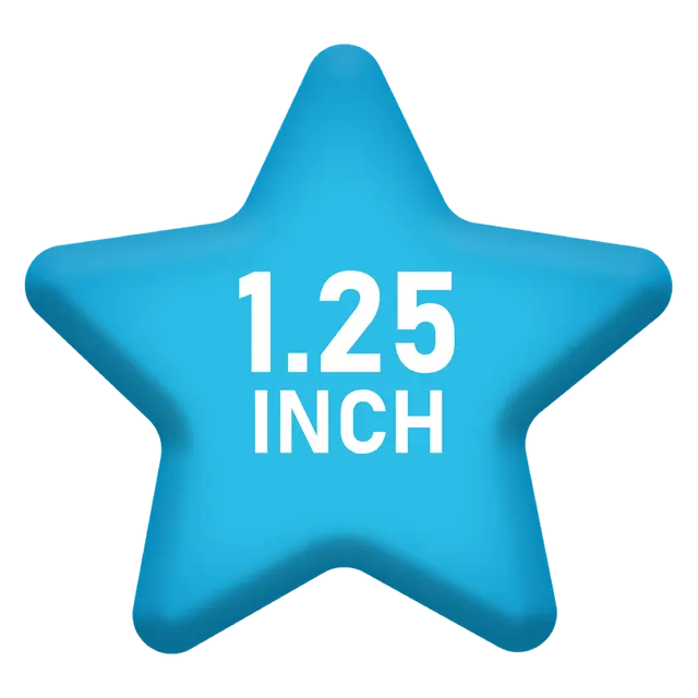 1.25 inch