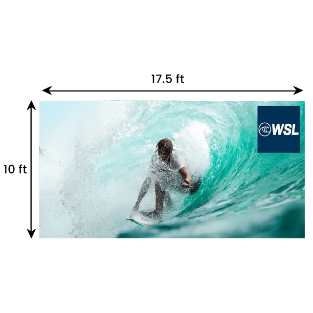 16.4 ft x 7.5 ft