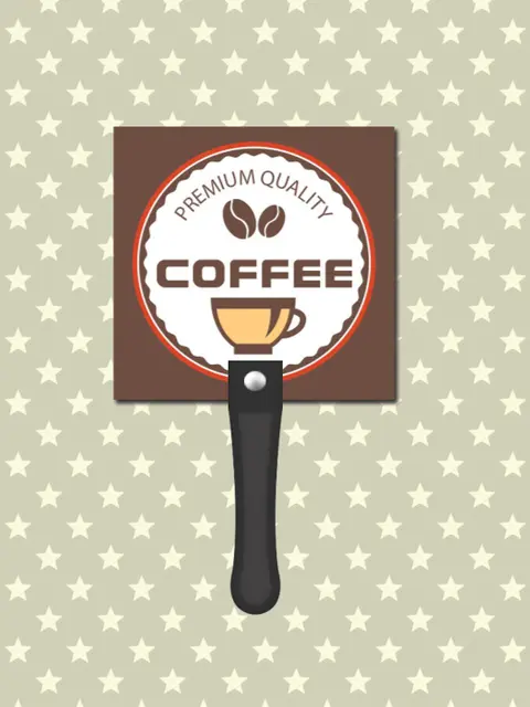 Square Hand Fan